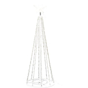 Alpine 47 In. LED 8-Function Multi-Color Christmas Tree Tower