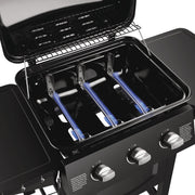 Dyna-Glo 3-Burner Black 30,000 BTU Open Cart LP Gas Grill