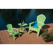 Adams RealComfort Summer Green Resin Adirondack Chair