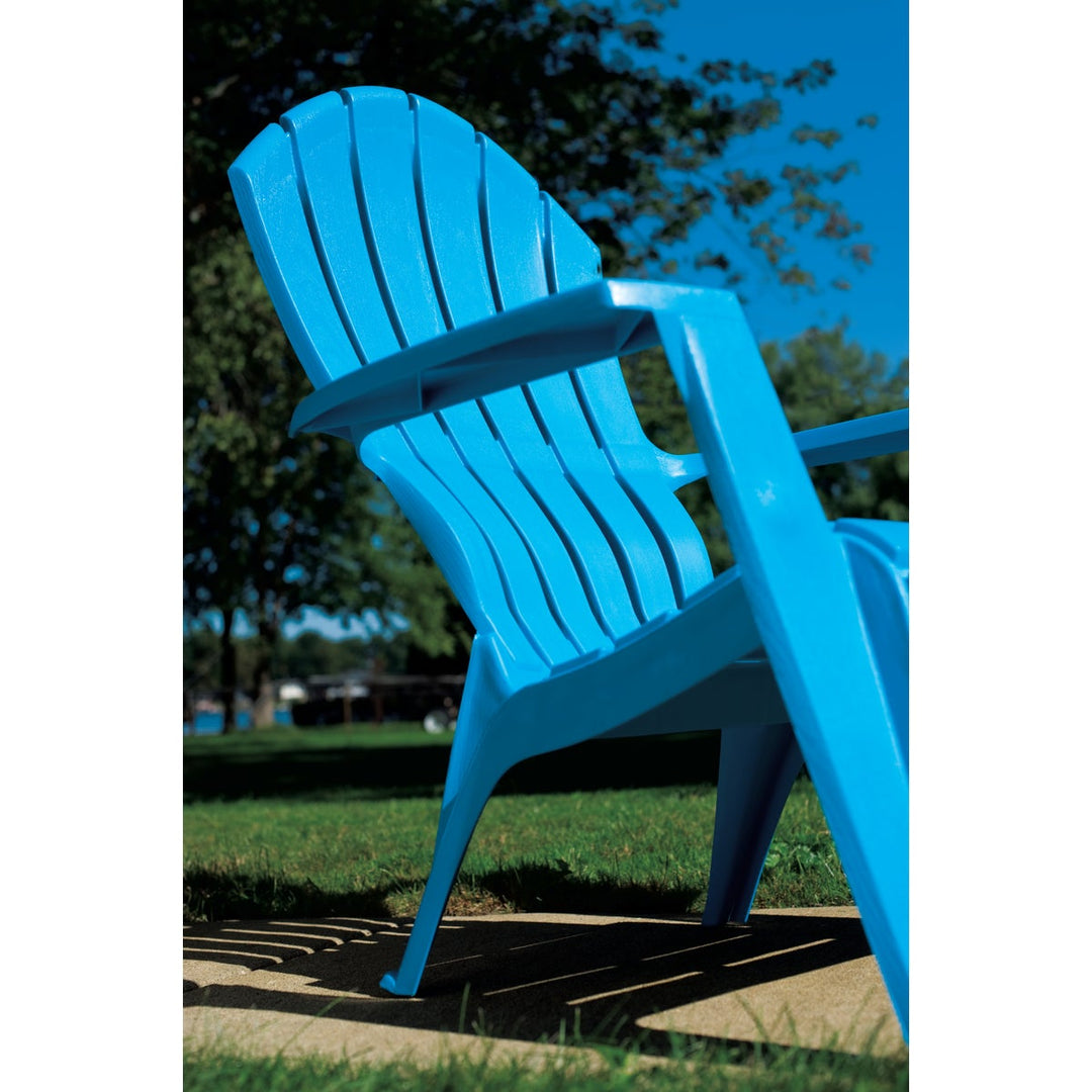Adams RealComfort Pool Blue Resin Adirondack Chair – Hemlock Hardware