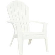 Adams RealComfort White Resin Adirondack Chair