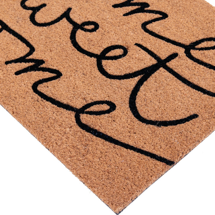 Natco Home 18 In. x 30 In. Coir Outdoor Doormat, Home Sweet Home