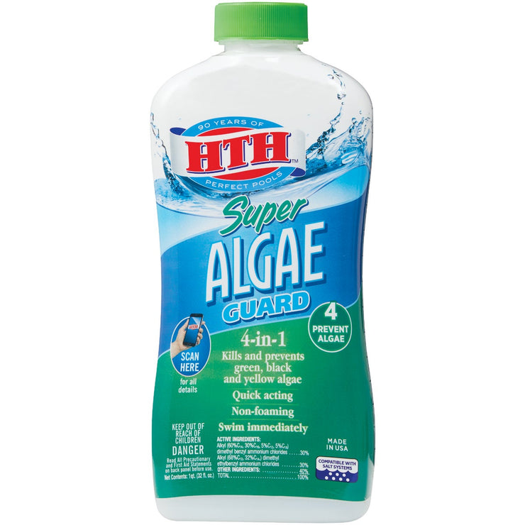 HTH Super Algae Guard 60 1 Qt. Liquid Algae Control