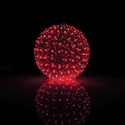 Alpine 5 In. Green & Red LED Sphere Christmas Ornament