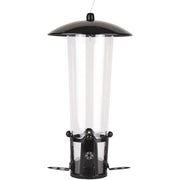 Perky-Pet Squirrel-Be-Gone Max Clear Plastic Bird Feeder with Flexports, 3Lb.