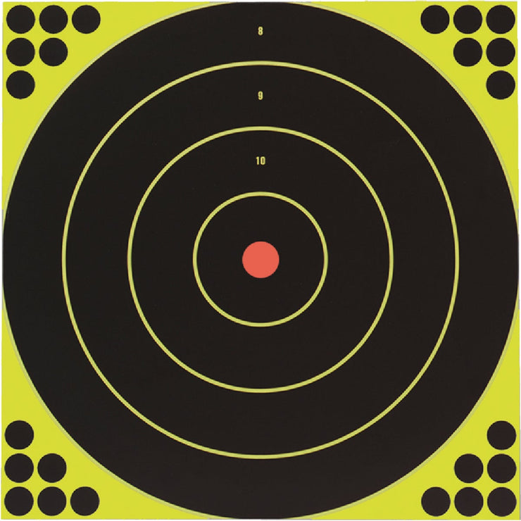 Birchwood Casey Shoot-N-C 12 In. Sighting Adhesive Paper Bulls-Eye Target