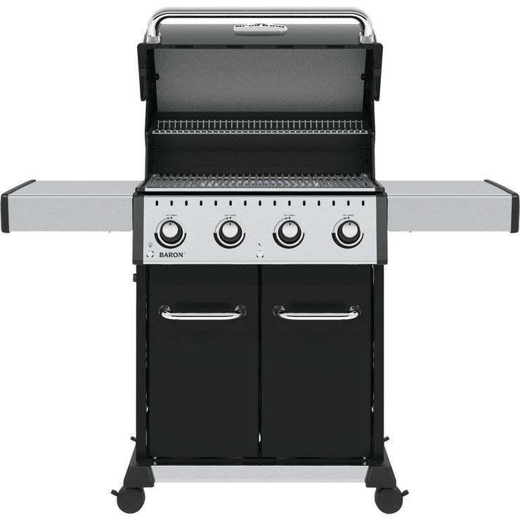 Broil King Baron 420 Pro 4-Burner Black 40,000 BTU LP Gas Grill