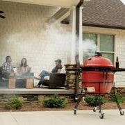 Kamado Joe Big Joe I 24 In. Blaze Red Ceramic Charcoal Grill