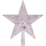 Alpine 8-Function LED 9 In. Star Christmas Tree Topper