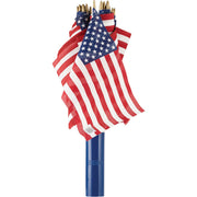 Valley Forge 12 In. x 18 In. Polycotton Stick American Flag