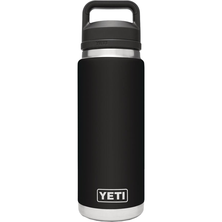 Yeti Rambler 26 Oz. Black Stainless Steel Insulated Vacuum Bottle