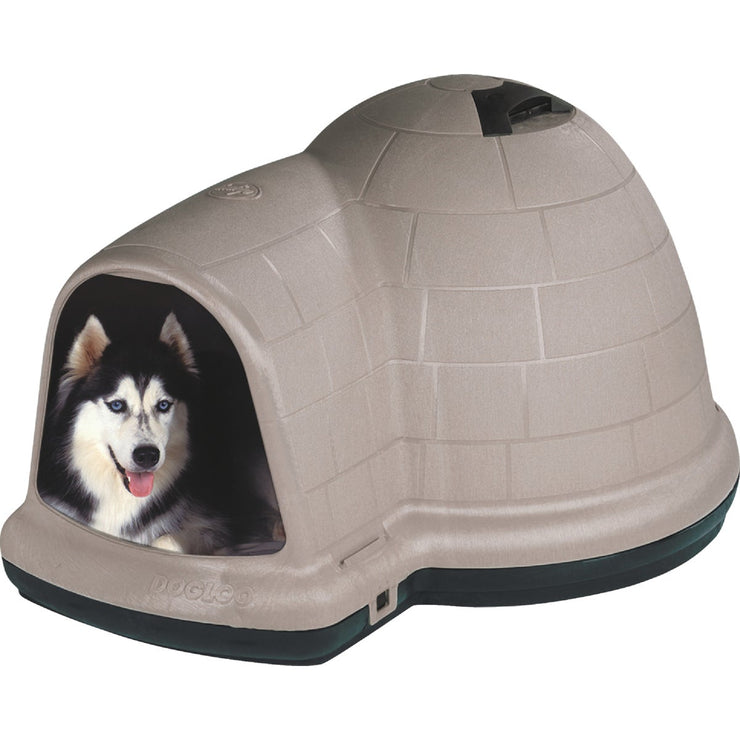 Pet Mate Indigo Taupe & Black Extra Large Dog House For 90 to 125 Lb. Dogs