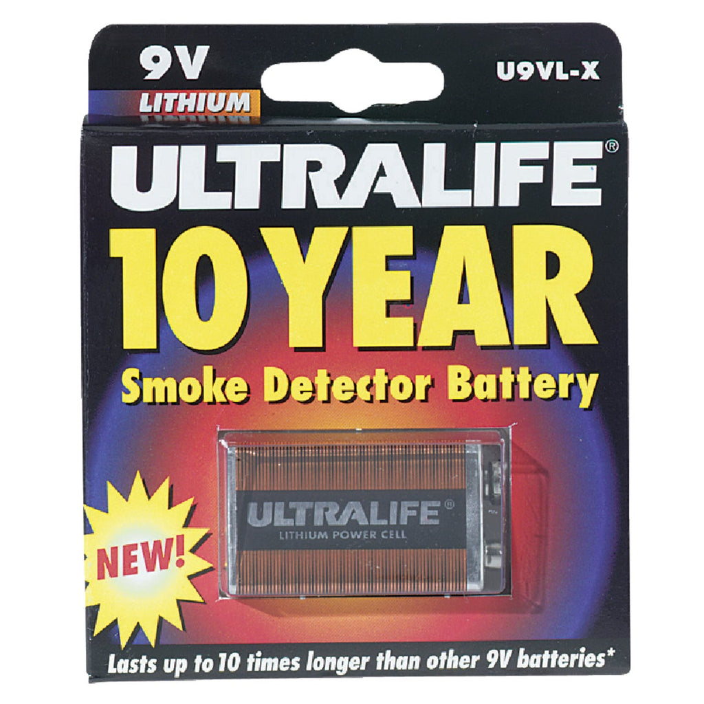 Ultralife 9V Lithium Battery – Hemlock Hardware