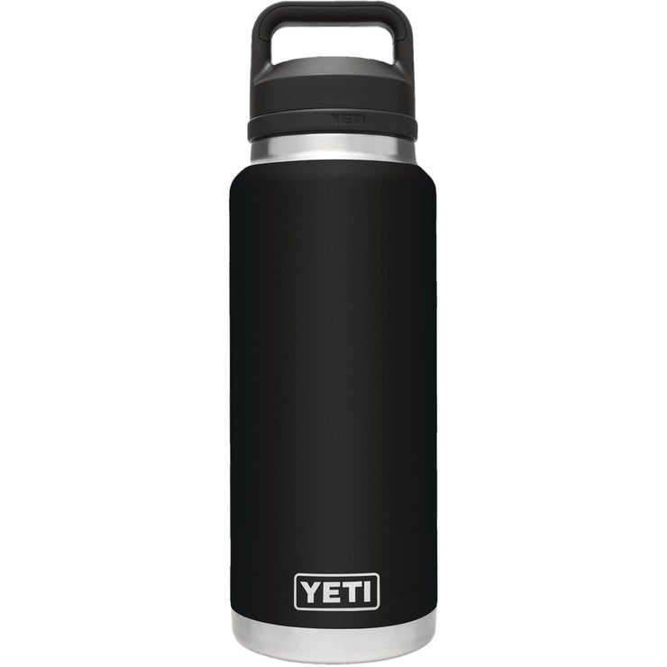 Yeti Rambler 36 Oz. Black Stainless Steel Insulated Vacuum Bottle