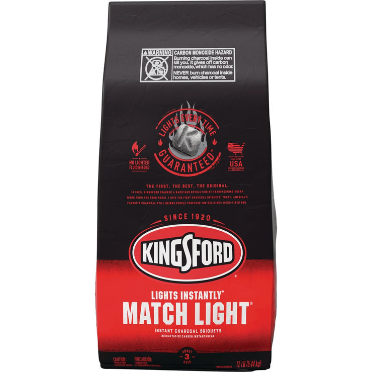 Kingsford Match Light 12 Lb. Briquets Charcoal