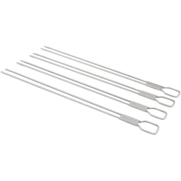 Broil King 12 In. Stainless Steel Dual Prong Skewer (4-Pack)