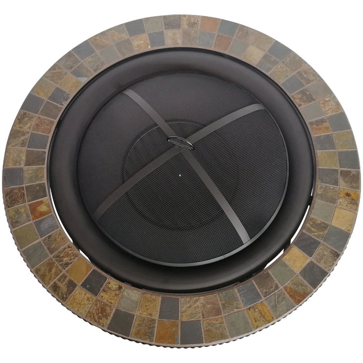 McKinley 40 In. Round Wood Burning Fire Pit