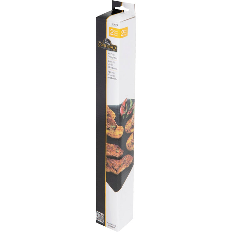 GrillPro 15.75 In. W. x 13 In. L. Non-Stick Cooking Mat (2-Pack)