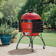 Kamado Joe Big Joe II 18 In. Blaze Red Charcoal Grill