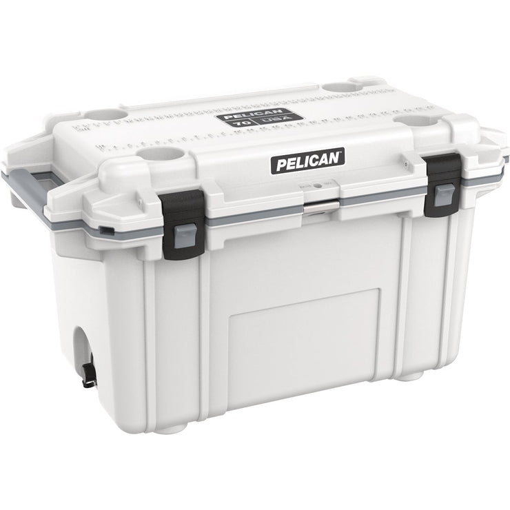 Pelican Elite 70-Qt. Cooler, White & Gray