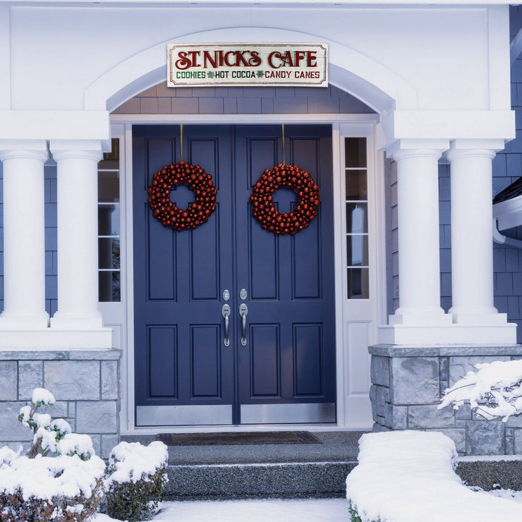 Alpine 1 In. W. x 14 In. H. x 47 In. L. Metal St. Nick&