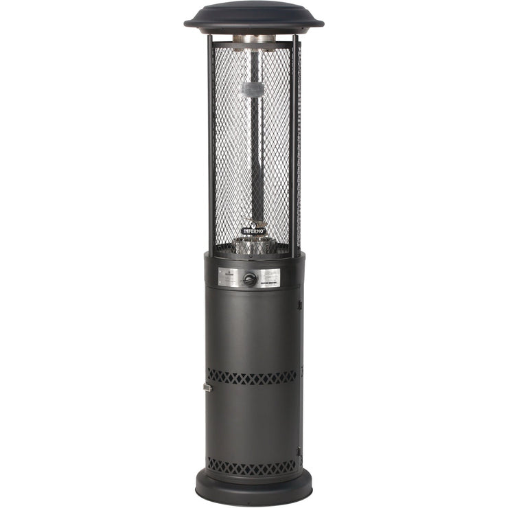 36,000 BTU Black Stainless Steel Patio Heater