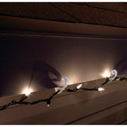 Adams White Deck Light Clips (25-Pack)