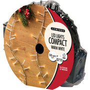 Lumineo Warm White 500-Bulb LED Compact Light Set with Transparent Wire