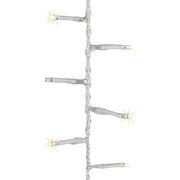Lumineo Warm White 500-Bulb LED Compact Light Set with Transparent Wire