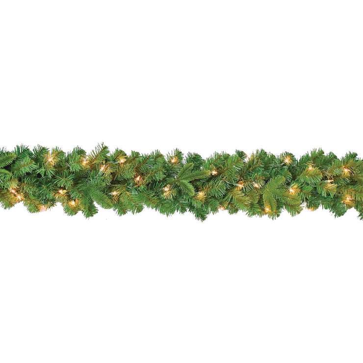 Highland Manor 9 Ft. Spruce Prelit Garland