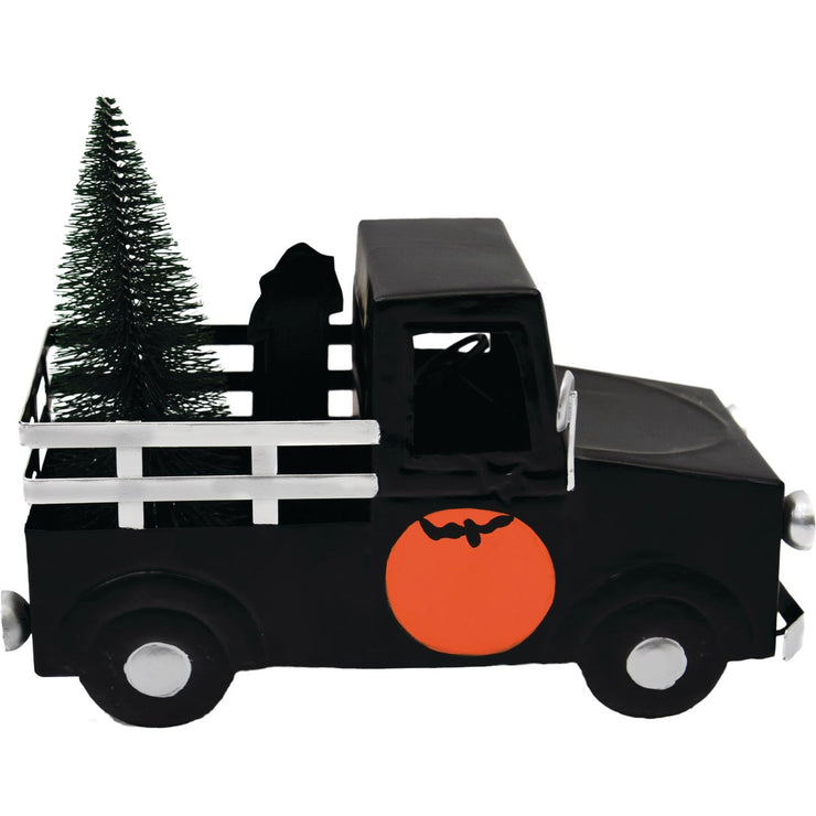 5.91 In. LED Halloween Truck Lighted Decoration