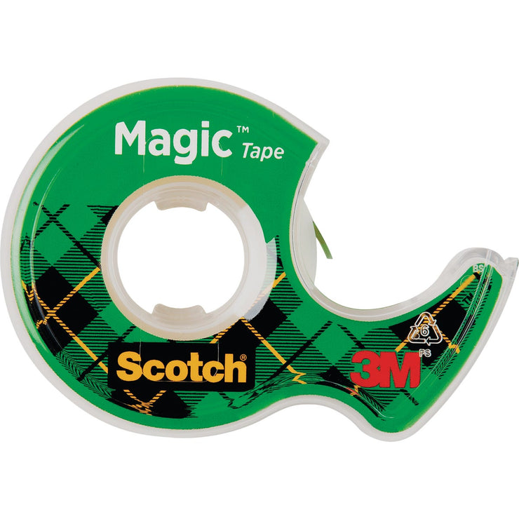 3M Scotch 3/4 In. x 300 In. Magic Transparent Tape (3-Pack)