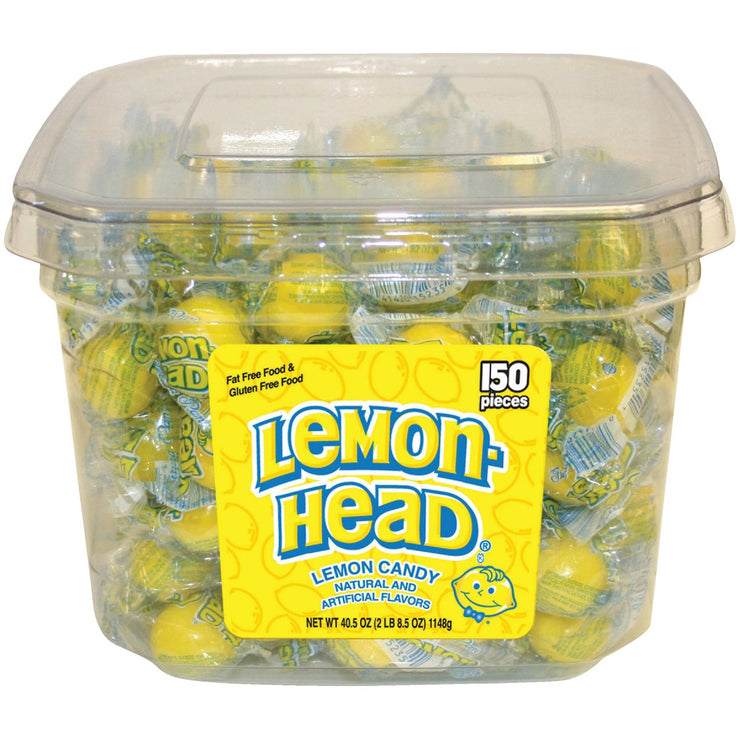 Lemon Head 0.3 Oz. Individually Wrapped Lemon Candy Display (150-Count)