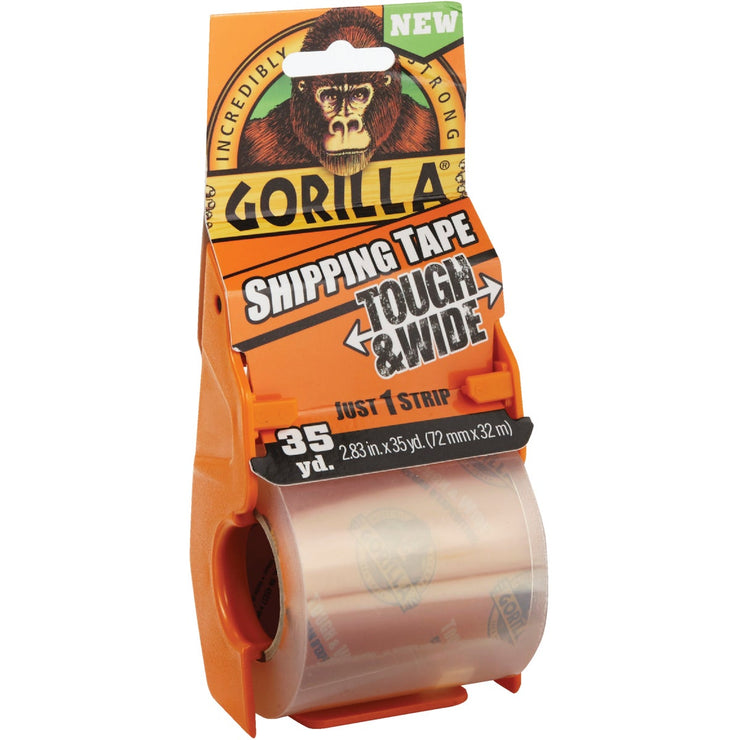 Gorilla 2.83 In. W. x 35 Yd. L. Clear Shipping Tape