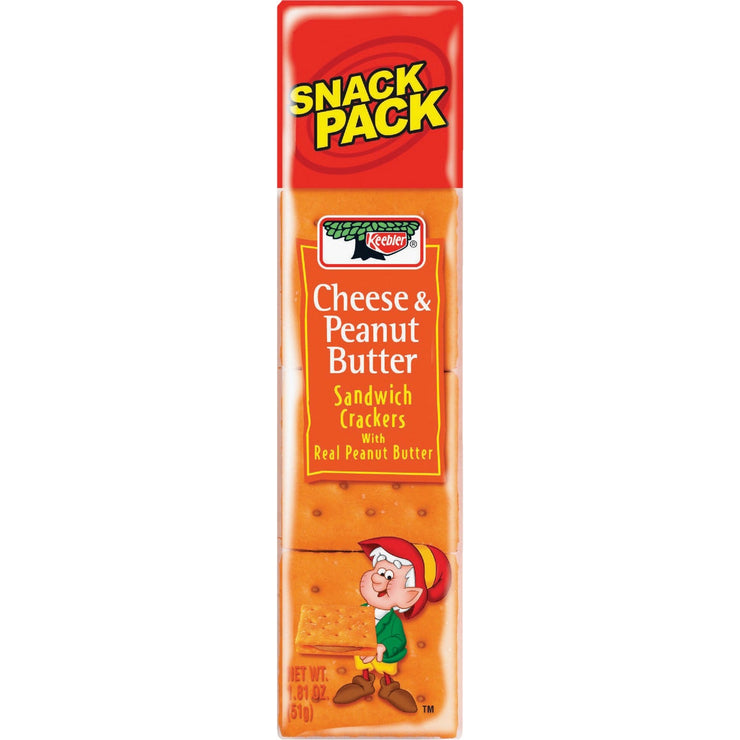 Keebler 1.8 Oz. Cheese & Peanut Butter Sandwich Crackers