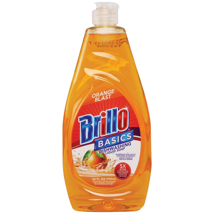 Brillo Basics 24 Oz. Liquid Orange Blast Dish Soap