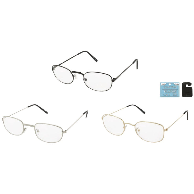 Shark Eyes Assorted Metal Reading Glasses