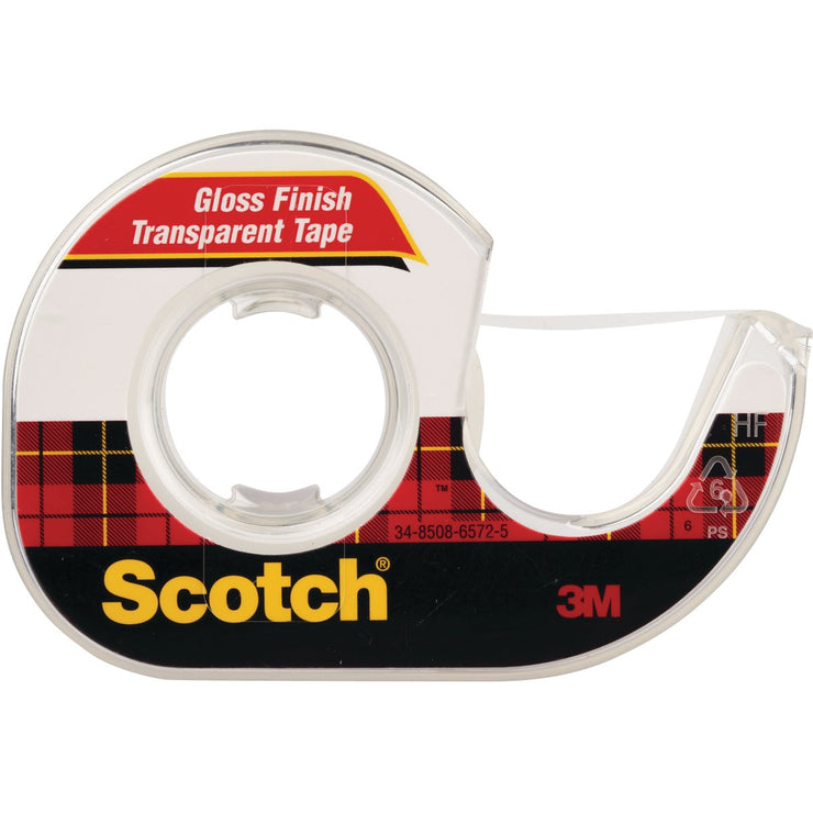 3M Scotch 1/2 In. x 450 In. Transparent Tape