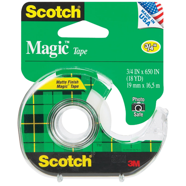 3M Scotch 3/4 In. x 650 In. Magic Transparent Tape