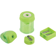 Smart Savers Manual Pencil Sharpener Set (4-Piece)