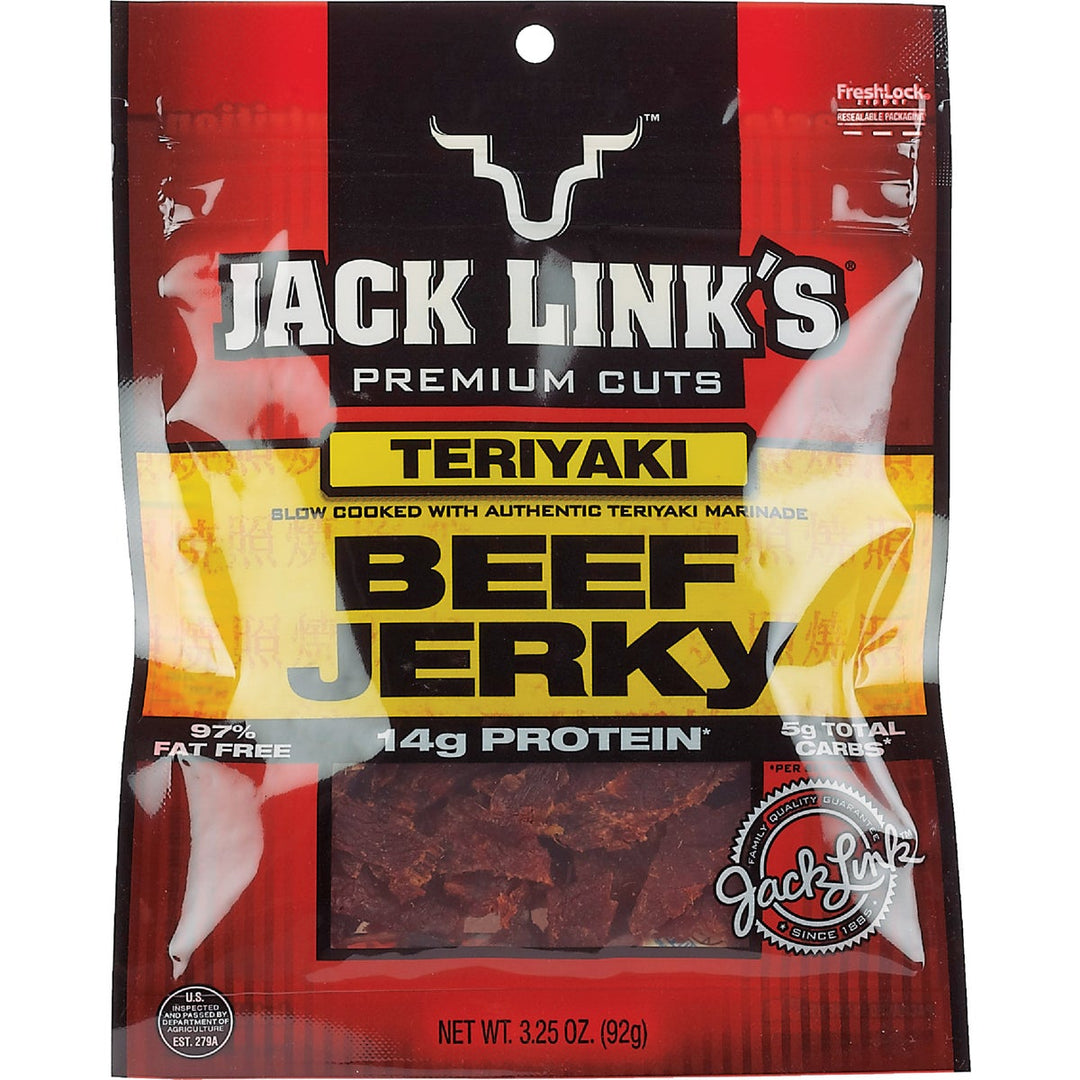 Jack Link's 2.85 Oz. Teriyaki Beef Jerky – Hemlock Hardware
