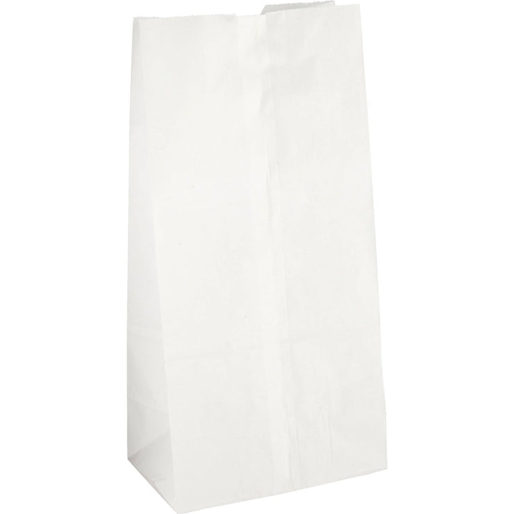 Atlantic Packaging 8 Lb. White Paper Shopping Bag (500-Pack)