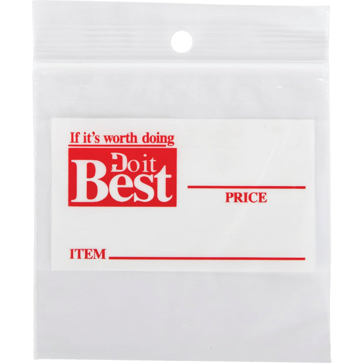 Do it Best/Do it Center Mini 3 In. x 3 In. 2 mil Zip Top Bag (50-Pack)