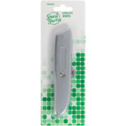 Smart Savers Retractable Straight Utility Knife