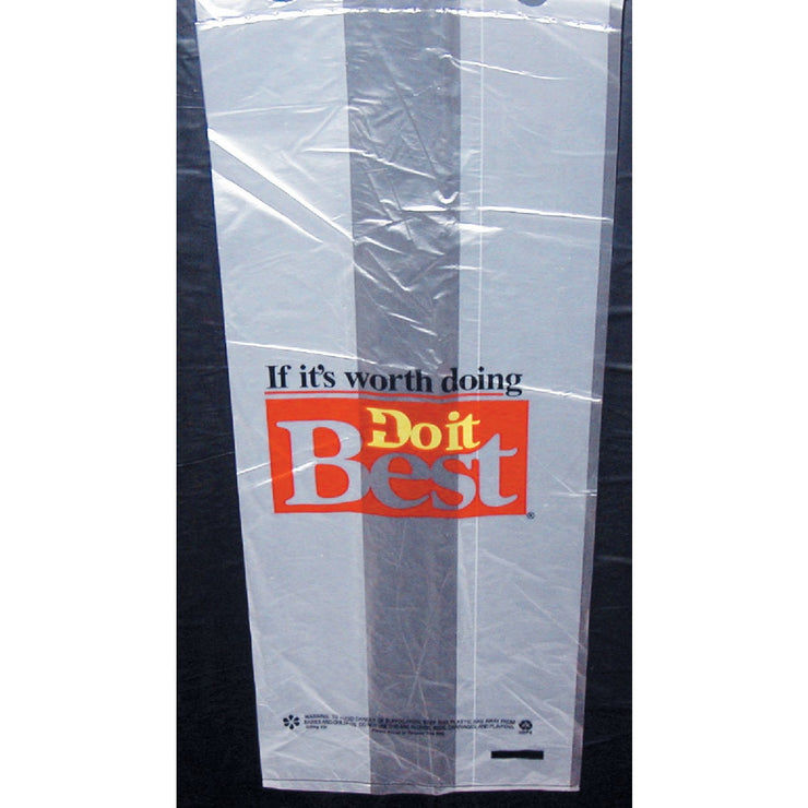 Do it Best 5 Lb Capacity Clear Plastic Nail Shopping Bag (1500-Pack)