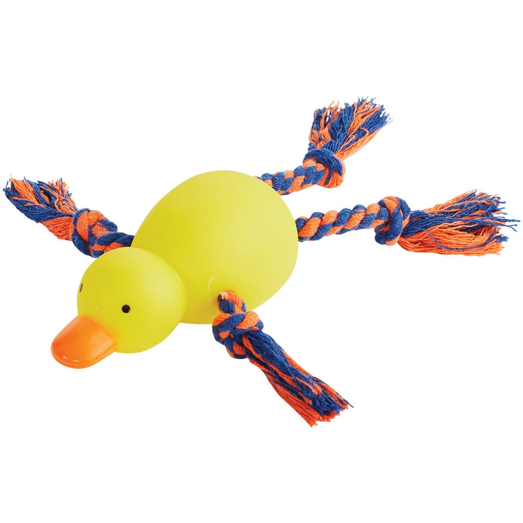 Smart Savers 9 In. Squeaky Duck Dog Toy