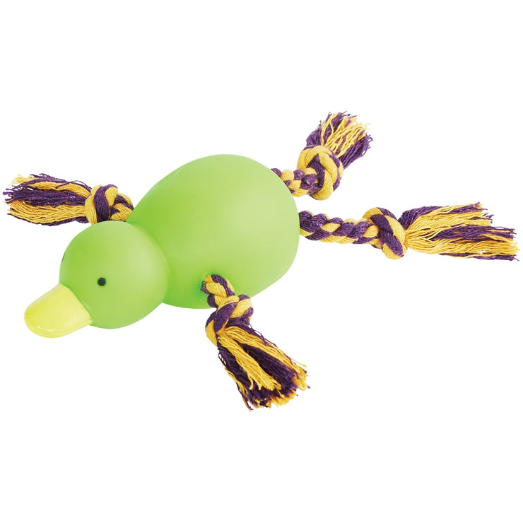 Smart Savers 9 In. Squeaky Duck Dog Toy