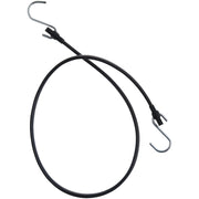 Smart Savers 5/8 In. x 30 In. Hook-to-Hook Rubber Tarp Strap, Black