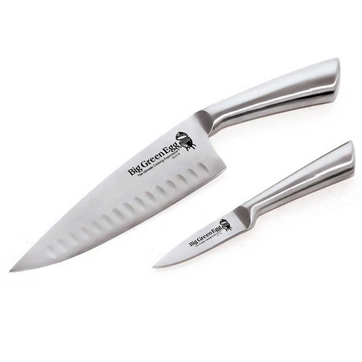 Big Green Egg Knife Set Stainless Steel 2 Piece