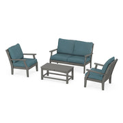 Trex® Outdoor Furniture™ Yacht Club 4-Piece Deep Seating Chair Set